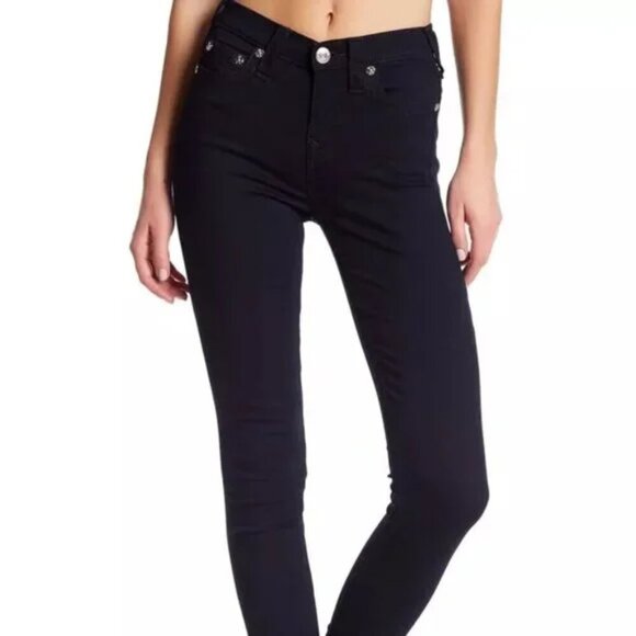 True Religion Jennie Crystal Mid Rise Skinny Jeans. Sz: 34 - Picture 11 of 11